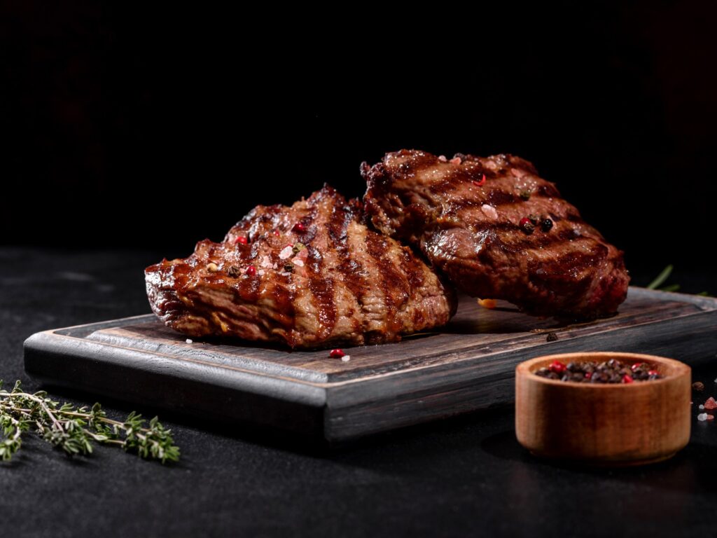 Do restaurants lose customers if they reduce the amount of meat in their meals?