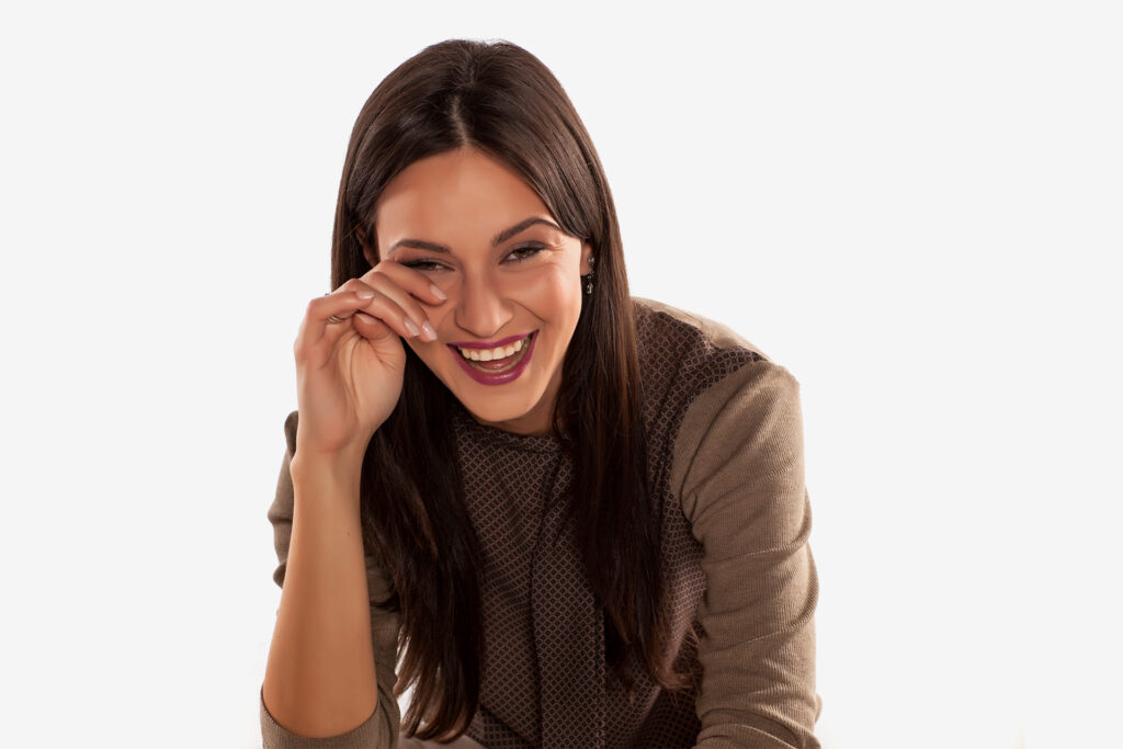 If eye drops don't help with dry eyes, try laughter therapy.