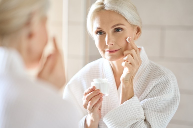 Skin care in old age