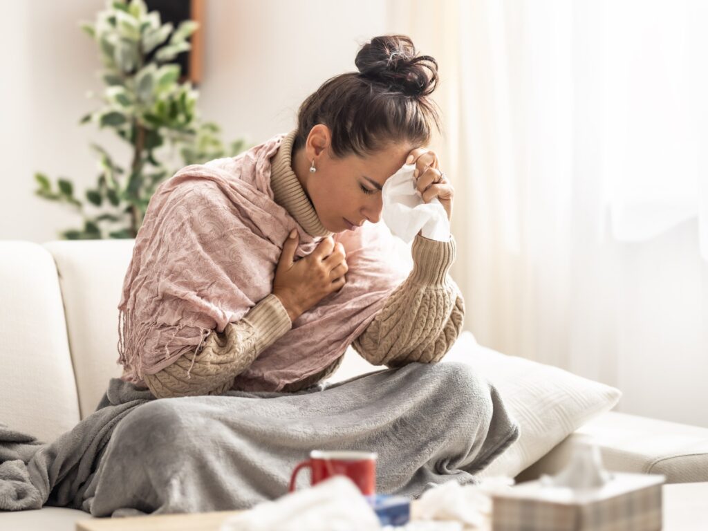 She has long Covid and is unable to open a bottle of water