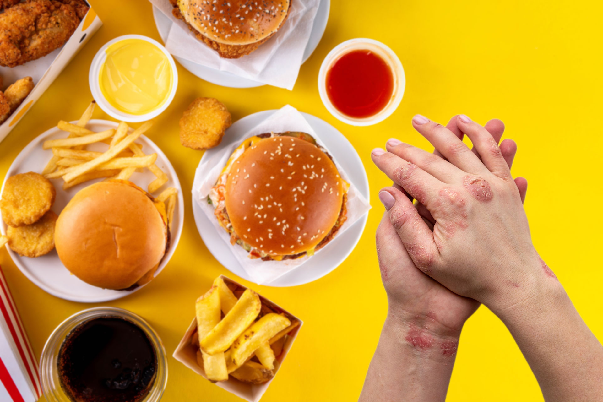 Ultra-processed foods linked to psoriasis symptoms
