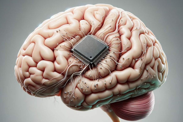 Elon Musk's Neuralink PUTS ITS First Chip in a Human Brain, But efforts a long Road ahead - and a potential nightmare scenario (Photo Credit: Openai's Dall · E)