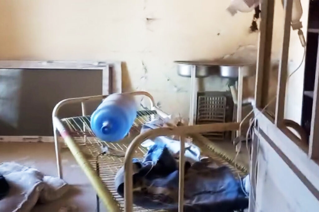 Sudanese document the looting of a hospital "Singa" Loss of medical equipment