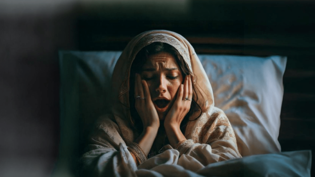 Suffering from a nightmare every week may indicate a mental illness
