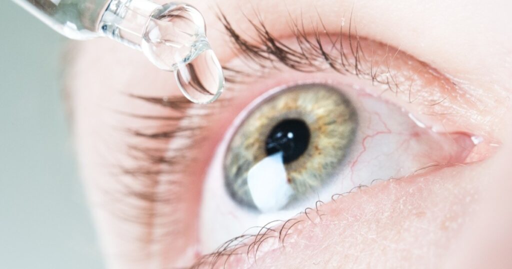 What is the correct way to use an eye drop?