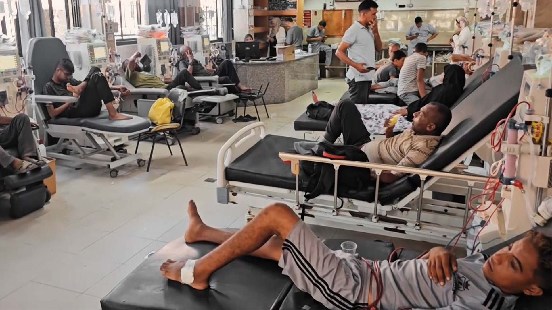 "It became a pile of rubble"World Health mourns the dialysis center in northern Gaza