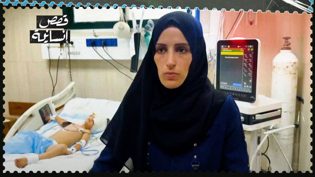 Food with blood taste .. Iman children were killed in Gaza while they were asking for what clogs the breath