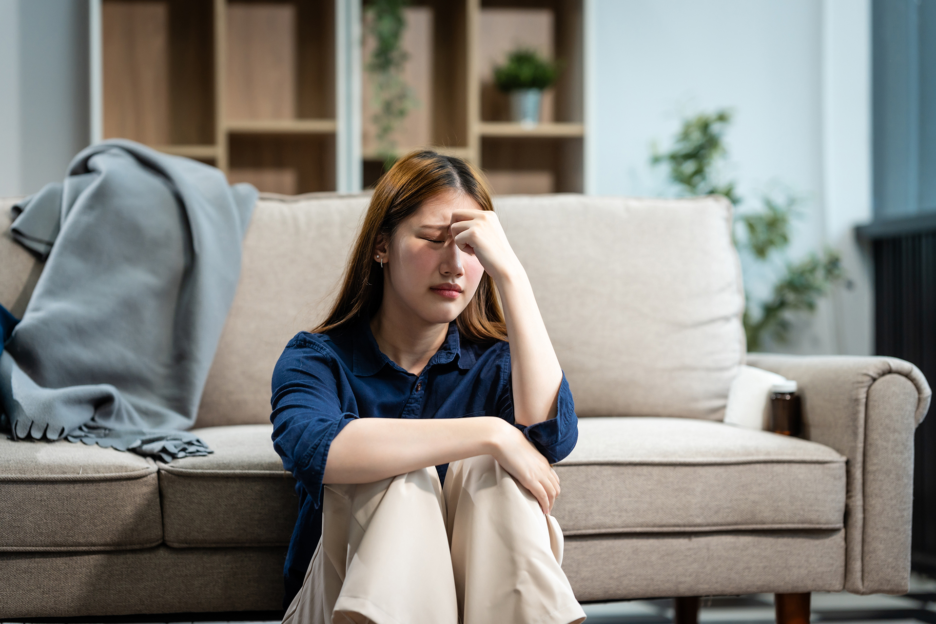 How does hyperactivity disorder and lack of attention affect the mood of women?