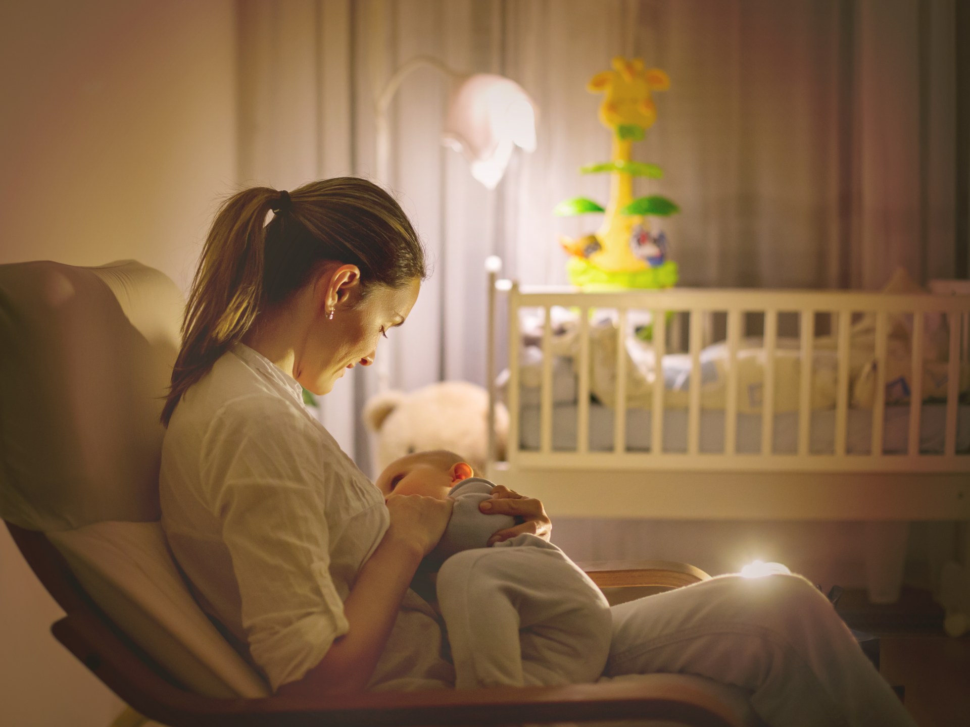 How does the immune system prepare for breastfeeding?