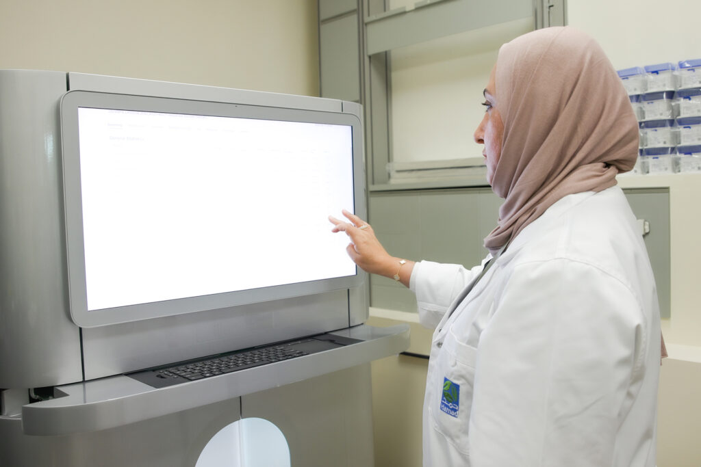 Hamad Medical Corporation in Qatar begins examination of the full oxom sequence to detect the genetic mutations responsible for diseases