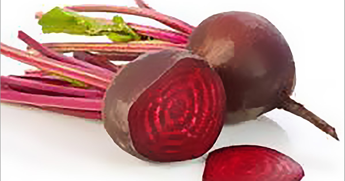 Study: Beet juice reduces blood pressure in the elderly