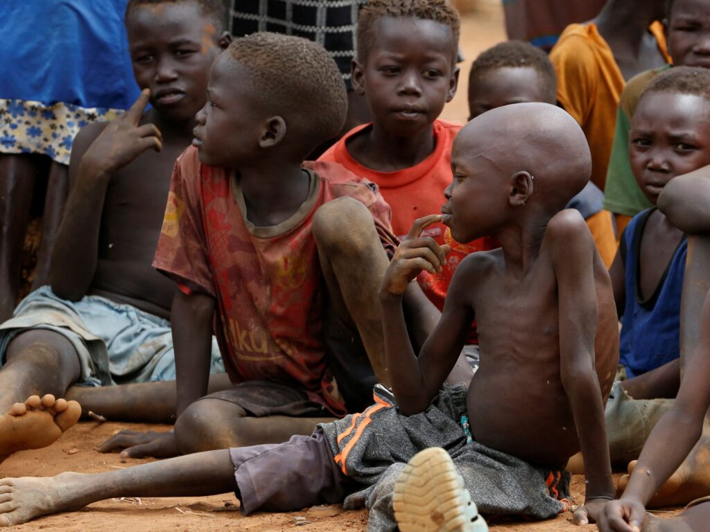 An international warning of a severe hunger crisis, with Africa at the forefront