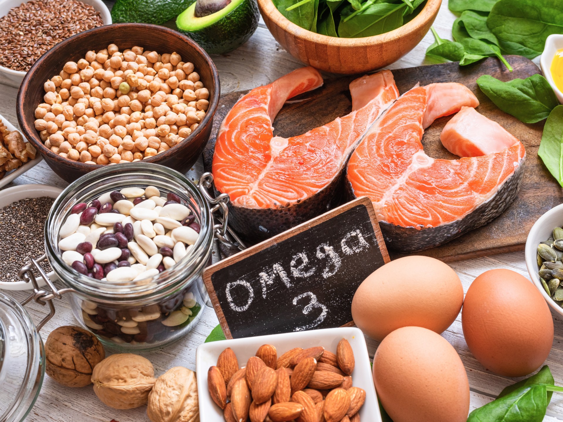 Benefits of Omega-3 acids and signs of deficiency