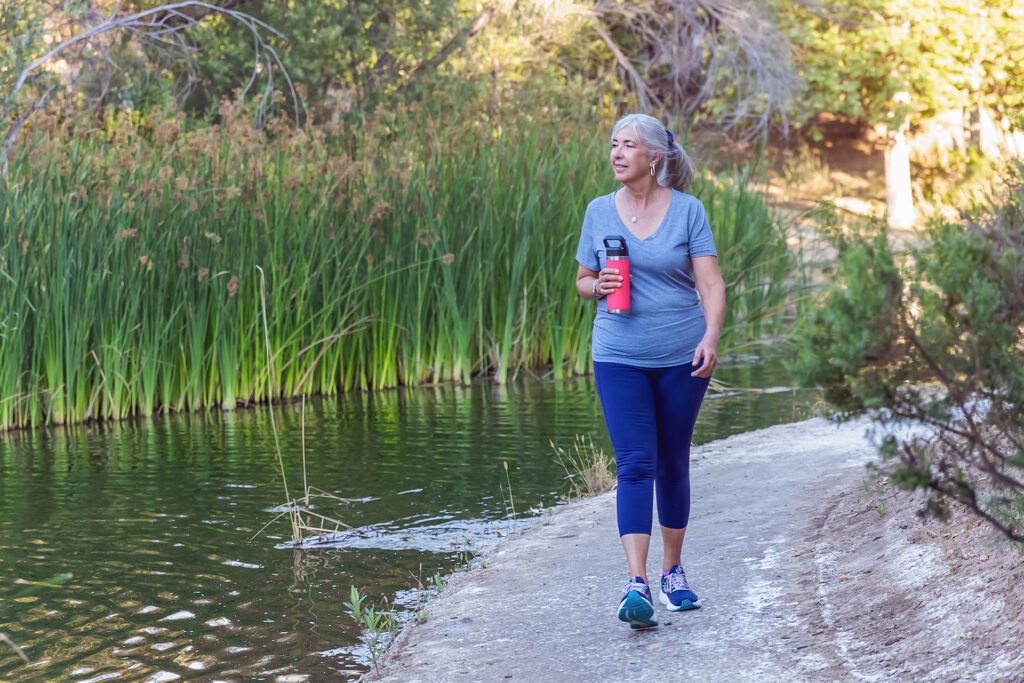 Walking twice a week protects your heart