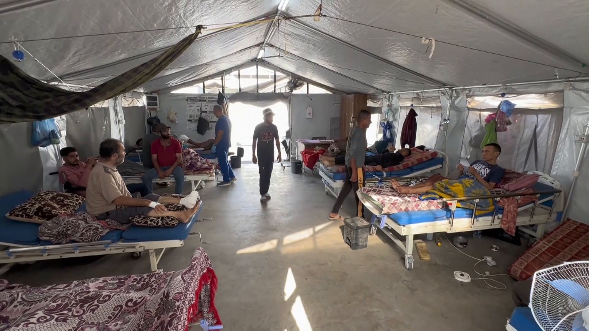 A Palestinian activist told Anatolia: Targeting Gaza hospitals is a systematic policy of extermination