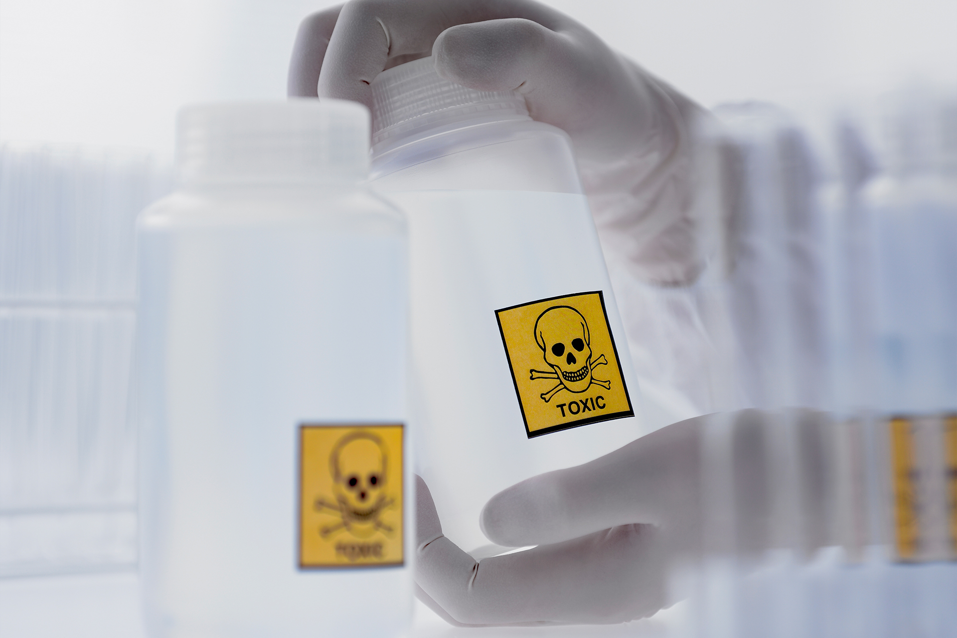 A chemical used in dry cleaning that harms the liver