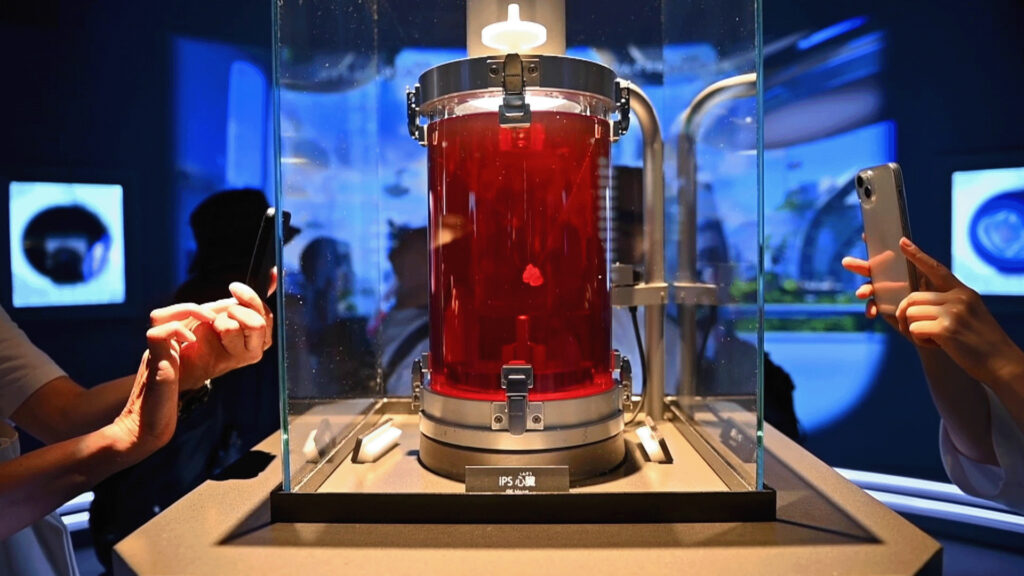 Goodbye to the donors...the next heart is made by humans