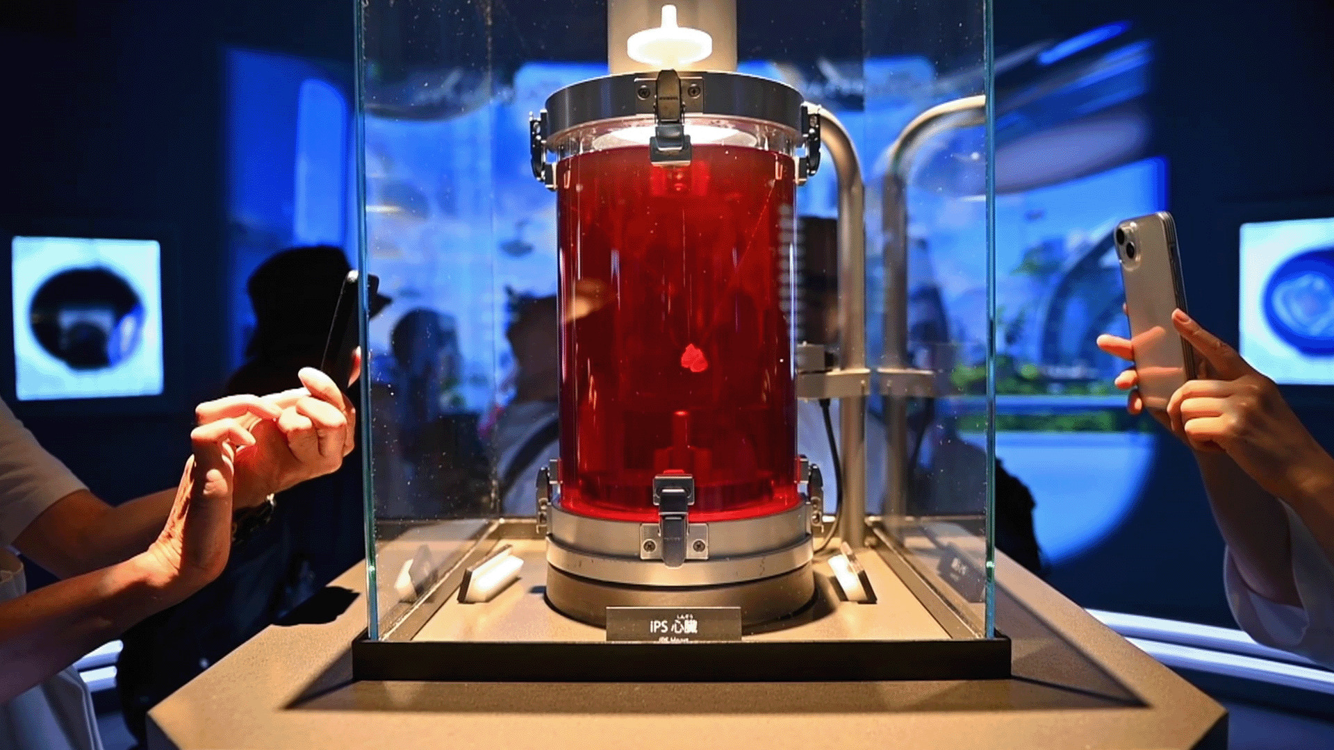 Goodbye to the donors...the next heart is made by humans