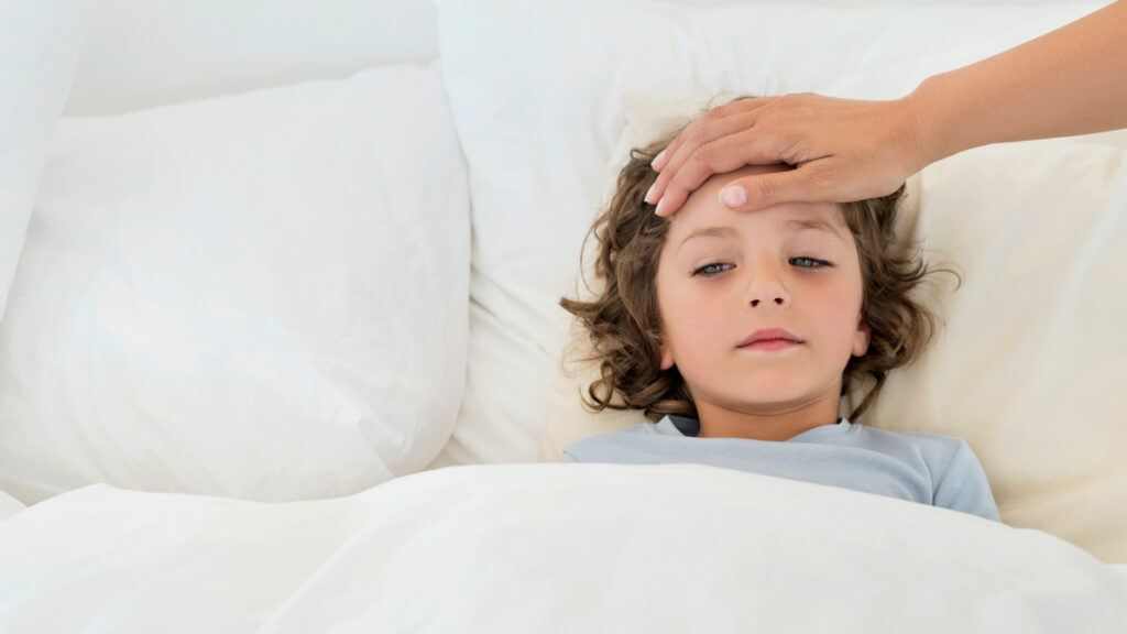 This is how you deal with fever cramps in children