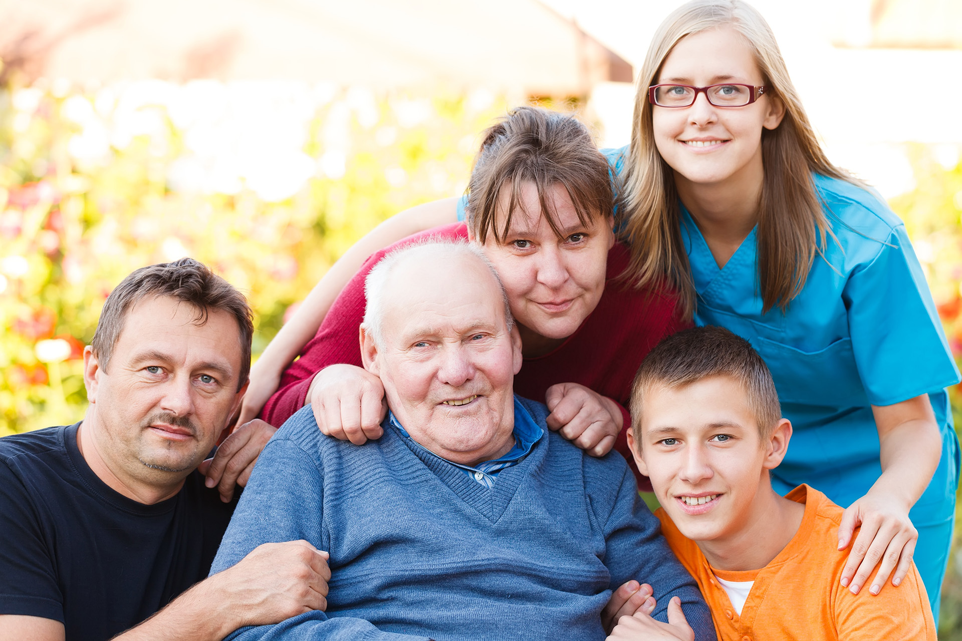 Why do Alzheimer's patients forget their families and friends?