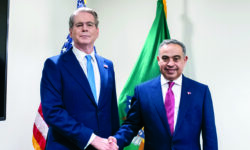 The Minister of Finance discusses supporting cooperation with senior international officials and ministers