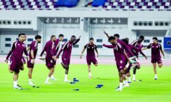 For the first friendly match before the World Cup… Al-Anabi goes to Dublin with 28 players