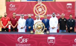 In the Emir Basketball Cup final… an anticipated confrontation between Al Arabi and Al Sadd