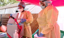 The World Health Organization declares an emergency after the outbreak of a deadly strain of Ebola