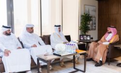 The head of the General Authority for Real Estate Regulatory meets with officials in Saudi real estate institutions