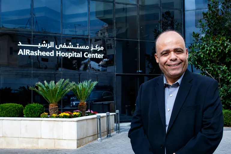 Head of the Media Department at Al-Rashid Hospital, Anas Al-Tantawi