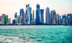 $3.4 billion foreign direct investments in the Qatari economy