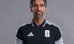 Our international referee, Khamis Al Marri, officiates "VAR" In the World Cup final