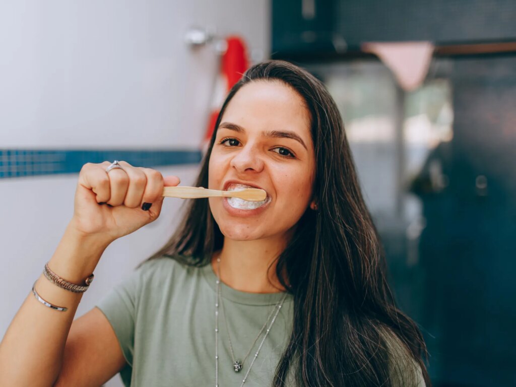 You may hurt your teeth while brushing them. When does brushing become dangerous?
