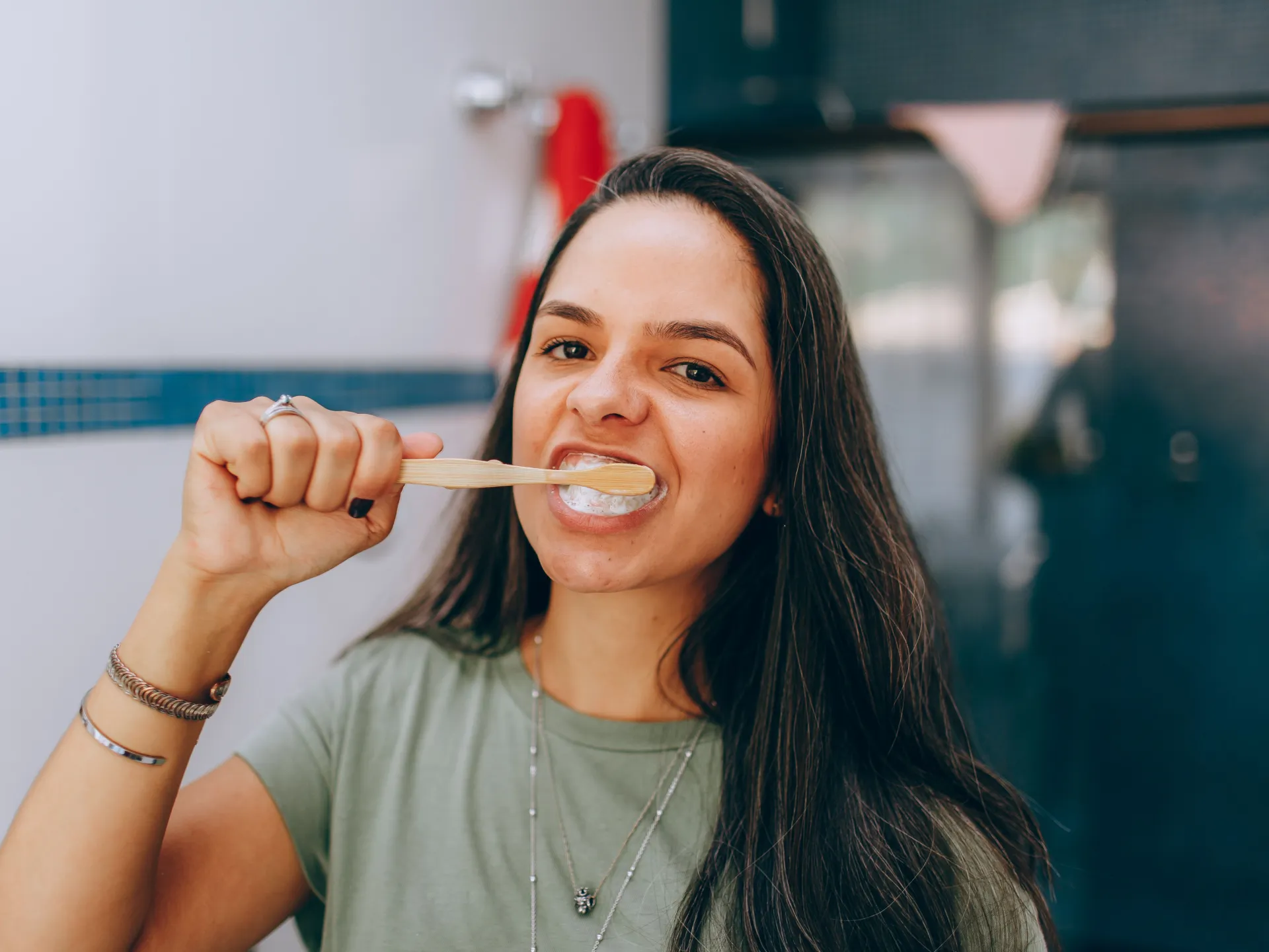 You may hurt your teeth while brushing them. When does brushing become dangerous?