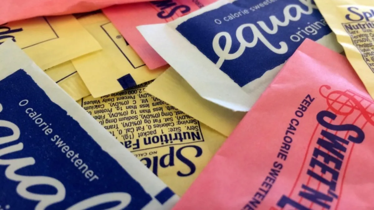 Do sugar-free products pose a danger to the brain?