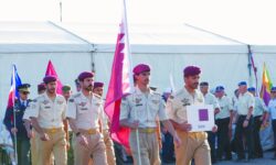 The launch of the World Military Parachute Jumping Championship “SESM”