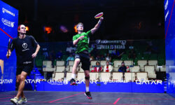 An exciting start for the “Queter Men’s” Qatar Squash Classic