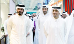 His Excellency confirms that the exhibition has consolidated its position among the most prominent in the region.. The Prime Minister witnesses the launch of “Doha Jewelery and Watches”