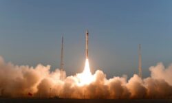 China launches 9 new satellites into space