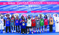Qatar Foundation and the NBA organize a youth basketball league in Doha