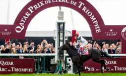 Stay tuned for the start of the Qatar Prix Arc de Triomphe race in Paris