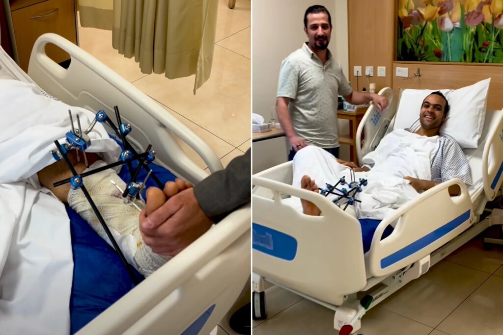"Thanks to the starchy".. Widespread praise for Jordanian rescue efforts that restored the leg of an Egyptian young man
