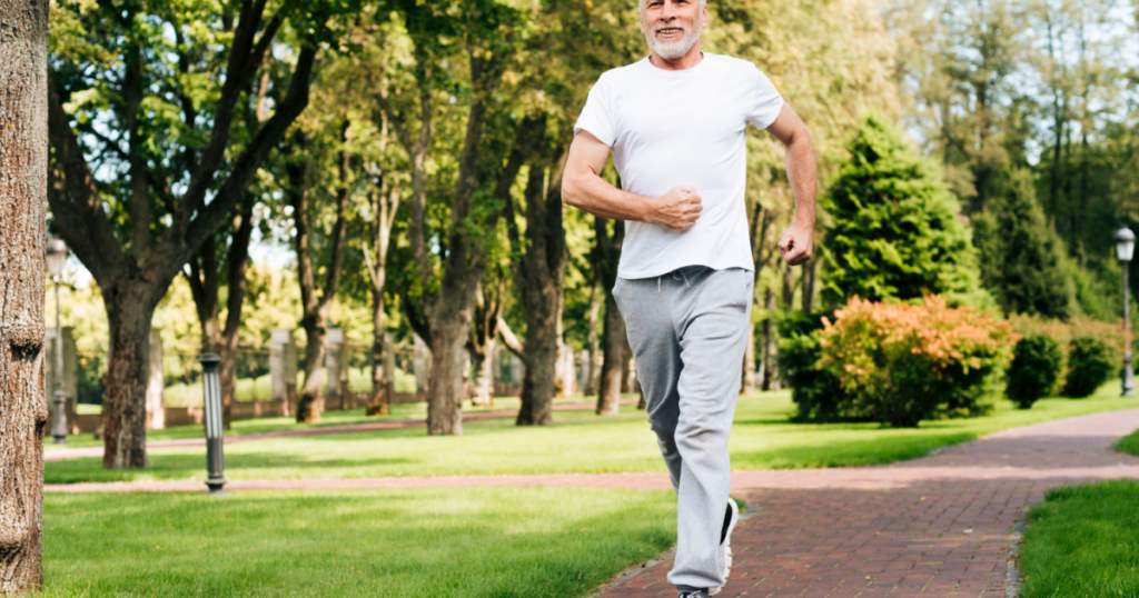 After the age of 40, your bones need more than walking
