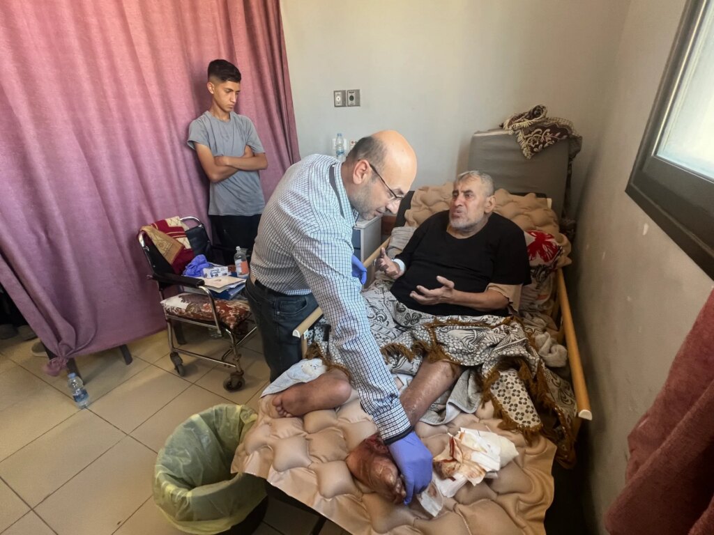 For the sake of Gaza...a medical fellowship confronts the legacy of war of burns and amputations