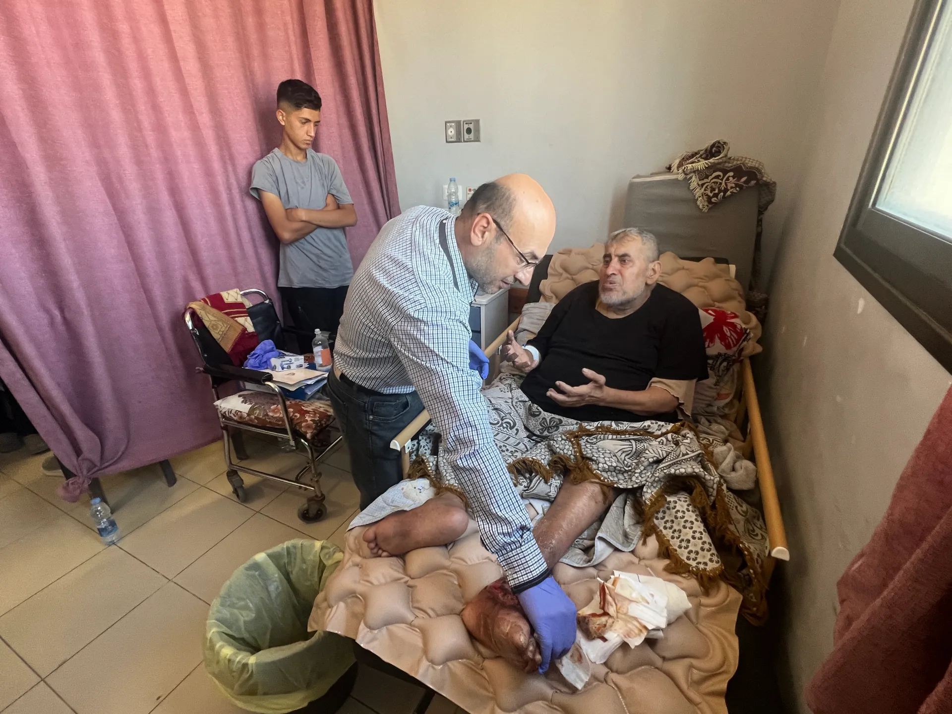 For the sake of Gaza...a medical fellowship confronts the legacy of war of burns and amputations