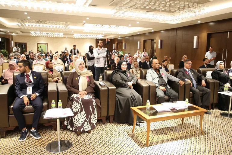 Awareness and educational campaign about breast cancer @ Libyan News Agency