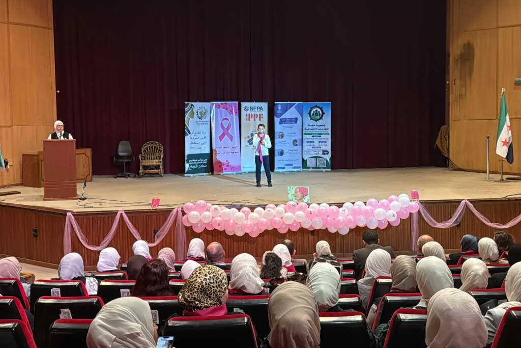 Pink Month in Hama...stories of hope and breast cancer awareness campaigns
