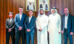 “Advanced Pipes and Casts”, a subsidiary of “Aamal”, signs a memorandum of understanding with the China Railway Tunnel Group.