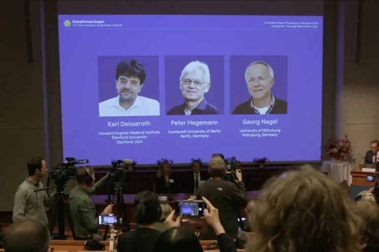 The 2026 Nobel Prize in Medicine was won by Karl Deisseroth, Peter Hegemann, and Georg Nagel